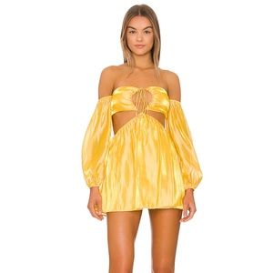 NWT Yellow Mini Dress